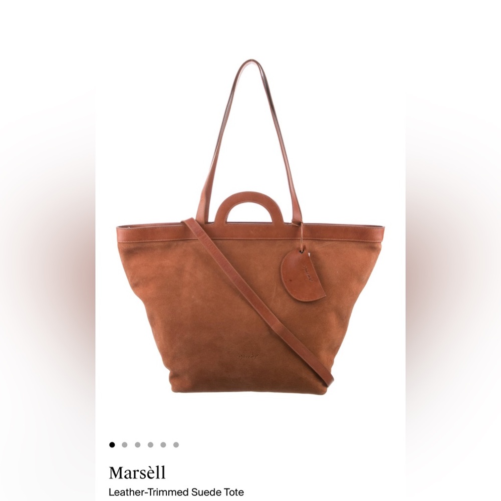 Marsèll Tote | Brown Suede | NWT